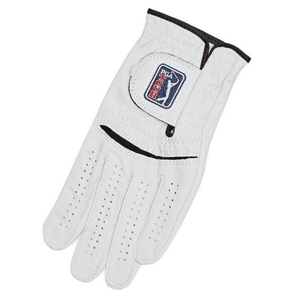 PGA Tour Swing Soft Glove Right Small Genuine Cabretta Leather White New - Picture 1 of 6